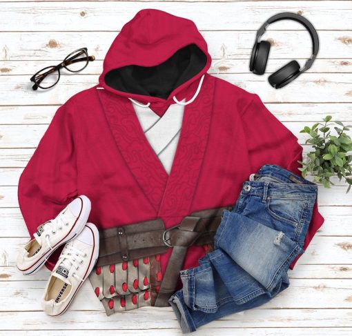 Gearhuman 3D Liu Yifei Costume Custom Hoodie Apparel GV25081 3D Custom Fleece Hoodies