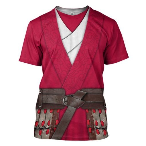 Gearhuman 3D Liu Yifei Costume Custom Tshirt Apparel GV25081 3D T-shirt T-Shirt S