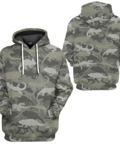 Gearhuman 3D Lizard Camo Custom Tshirt Hoodie Apparel GV22122 3D Apparel 