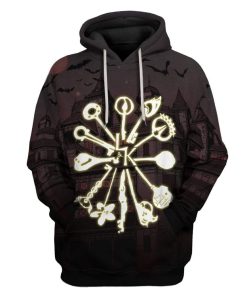 Gearhuman 3D Locke And Key Custom T-Shirts Hoodies Apparel MV-AT1102205 3D Custom Fleece Hoodies Hoodie S 