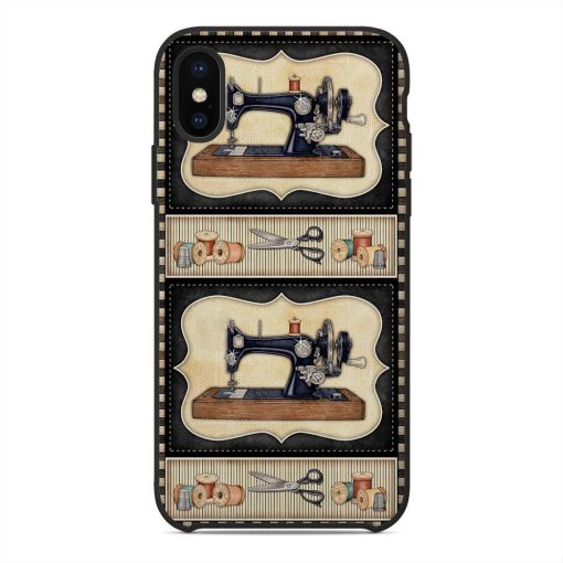 Gearhuman 3D Love Sewing Custom Phonecase GB05014 Glass Phone Case Iphone X