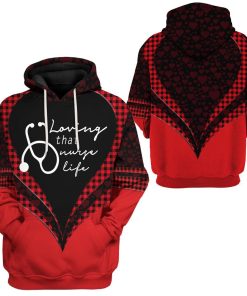 Gearhuman 3D Loving That Love Life Valentine Custom Tshirt Hoodie Apparel GV140111 3D Apparel