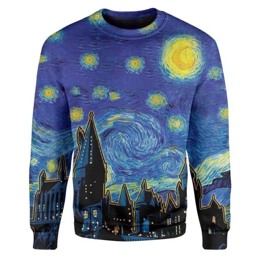 Gearhuman 3D Magic School Custom T-Shirts Hoodies Apparel HD-AT1302204 3D Custom Fleece Hoodies Long Sleeve S