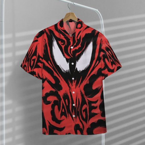 Gearhuman 3D Marvel Spider Man Venom Short Sleeve Shirt GC05116 Short Sleeve Shirt