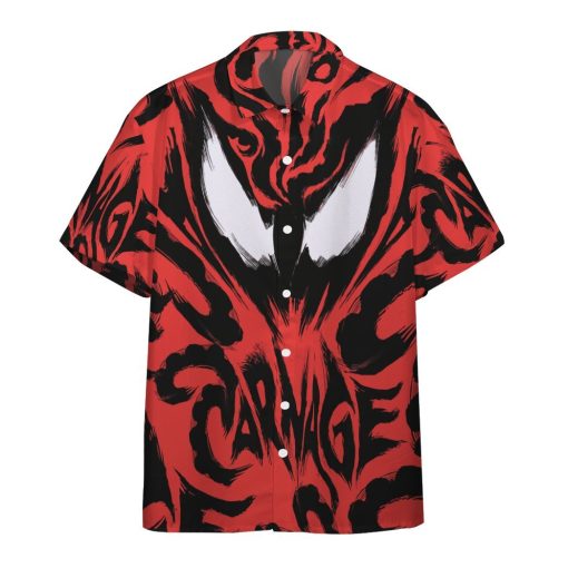 Gearhuman 3D Marvel Spider Man Venom Short Sleeve Shirt GC05116 Short Sleeve Shirt Short Sleeve Shirt S