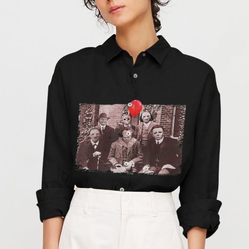 Gearhuman 3D Mas Murder Linen shirt Women GH29097 Linen Shirt