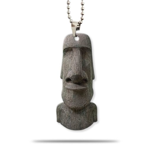 Gearhuman 3D Massive Easter Island Moai Head Statue Car Hanging ZK1806212 Car Hanging Car Hanging/1 Pack