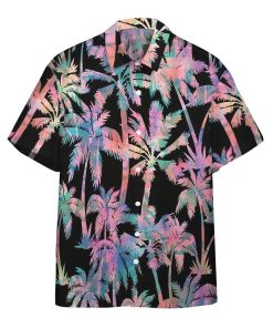 Gearhuman 3D Maui Palm Hawaii Shirt ZC0306214 Hawai Shirt Short Sleeve Shirt S 