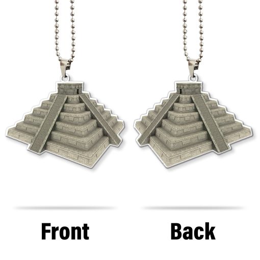 Gearhuman 3D Mayan Pyramid Car Hanging ZK1806216 Car Hanging