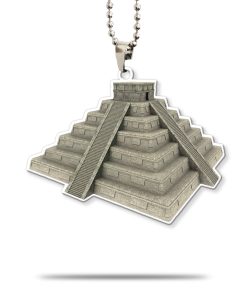 Gearhuman 3D Mayan Pyramid Car Hanging ZK1806216 Car Hanging Car Hanging/1 Pack 