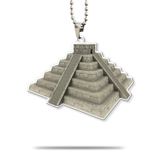 Gearhuman 3D Mayan Pyramid Car Hanging ZK1806216 Car Hanging Car Hanging/1 Pack