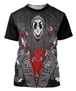 Gearhuman 3D Michael Myers Halloween Custom Tshirt Apparel GW18091 3D T-shirt T-Shirt S 