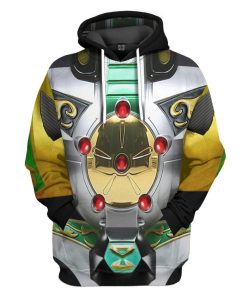 Gearhuman 3D Mighty Morphin Power Rangers Dragonzord Custom Tshirt Hoodie Apparel GW14062111 3D Apparel Hoodie S