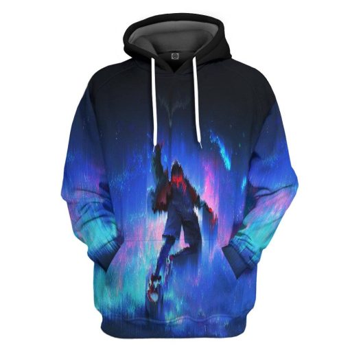 Gearhuman 3D Miles Morales Hoodie Apparel GQ17092 3D Custom Fleece Hoodies Hoodie S