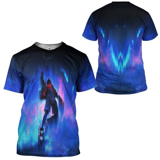 Gearhuman 3D Miles Morales Tshirt Apparel GQ17092 3D T-shirt