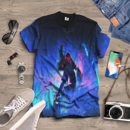 Gearhuman 3D Miles Morales Tshirt Apparel GQ17092 3D T-shirt