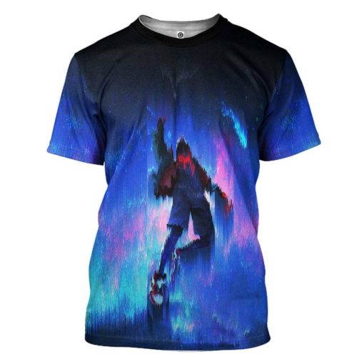 Gearhuman 3D Miles Morales Tshirt Apparel GQ17092 3D T-shirt T-Shirt S