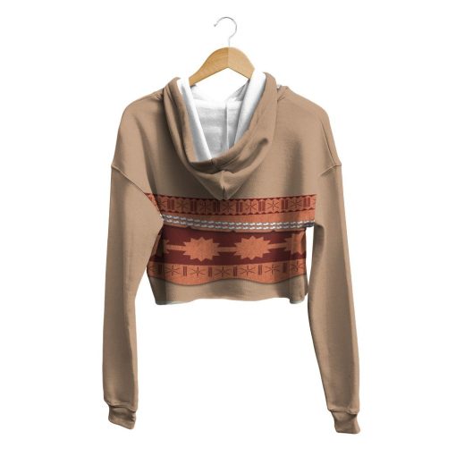 Gearhuman 3D Moana Princess Custom Crop Hoodie CC08128 Crop Hoodie