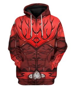 Gearhuman 3D Momotaros Kamen Rider Custom Tshirt Hoodie Apparel CC14123 3D Apparel Hoodie S