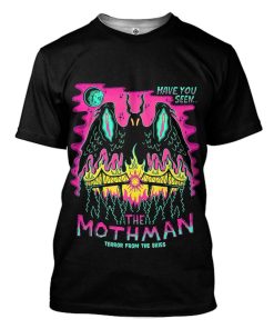 Gearhuman 3D Mothman Custom Tshirt Apparel GV090912 3D T-shirt T-Shirt S 