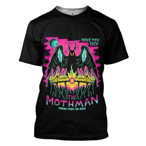Gearhuman 3D Mothman Custom Tshirt Apparel GV090912 3D T-shirt T-Shirt S