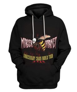 Gearhuman 3D Murder Hornets Invasion Custom Hoodie Apparel GW06051 3D Custom Fleece Hoodies Hoodie S 