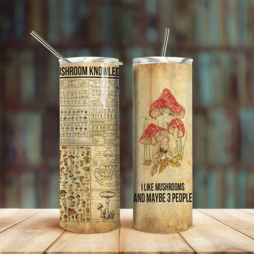 Gearhuman 3D Mushroom Knowledge Tumbler GB26118 Tumbler