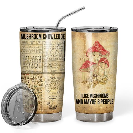 Gearhuman 3D Mushroom Knowledge Tumbler GB26118 Tumbler