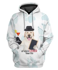 Gearhuman 3D My Dog Is Cool Custom Hoodie Apparel GL23065 3D Custom Fleece Hoodies Hoodie S 