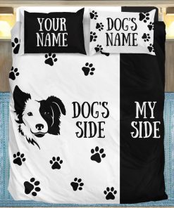 Gearhuman 3D My Dog Side Custom Name Bedding Set GB24126 Bedding Set