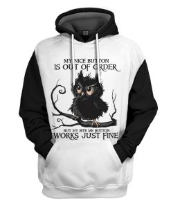 Gearhuman 3D My Nice Button Is Out Of Order Hoodie Apparel GV17096 3D Custom Fleece Hoodies Hoodie S 