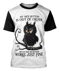Gearhuman 3D My Nice Button Is Out Of Order Tshirt Apparel GV17096 3D T-shirt T-Shirt S 