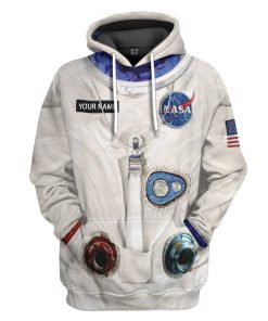 Gearhuman 3D NA Armstrong Space Suit Custom Name Tshirt Hoodie Apparel GV140910 3D Apparel Hoodie S