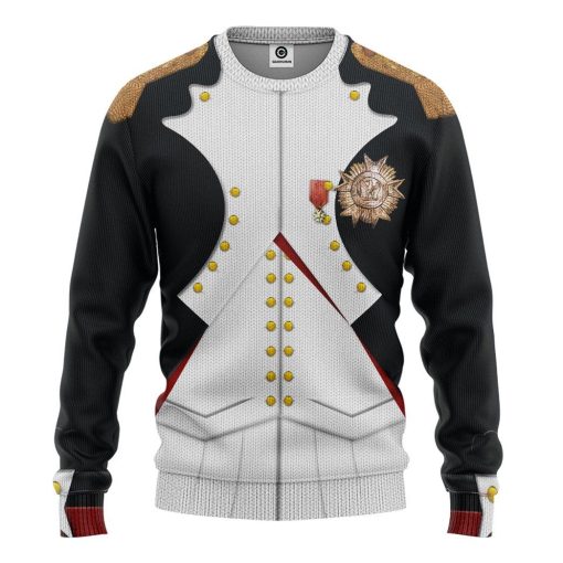 Gearhuman 3D Napoleon Bonaparte Custom Ugly Sweatshirt GV13104 Sweatshirt Sweatshirt S