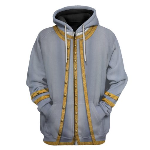 Gearhuman 3D Napoleon Bonaparte Father Custom Hoodie Apparel GV11091 3D Custom Fleece Hoodies Zip Hoodie S