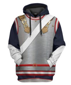 Gearhuman 3D Napoleonic French Heavy Cavalry Custom Hoodie Apparel GV190821 3D Custom Fleece Hoodies Hoodie S 