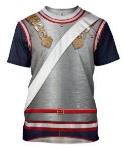 Gearhuman 3D Napoleonic French Heavy Cavalry Custom Tshirt Apparel GV190821 3D T-shirt T-Shirt S 