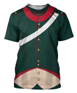Gearhuman 3D Napoleonic French Light Cavalry Campaign Dress Custom Tshirt Apparel GV190824 3D T-shirt T-Shirt S 