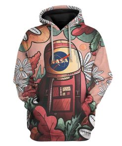 Gearhuman 3D Nasa Astronaut Hoodie Apparel GH24023 3D Custom Fleece Hoodies Hoodie S 