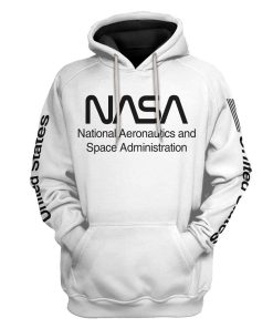 Gearhuman 3D Nasa Custom Hoodie Apparel GN17087 3D Custom Fleece Hoodies Hoodie S 