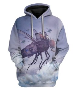 Gearhuman 3D Nasa Super Fly Custom T-Shirts Hoodies Apparel GM19022 3D Custom Fleece Hoodies Hoodie S 