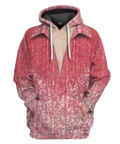 Gearhuman 3D Neil Diamond Red Suit Custom Hoodie Apparel GV14084 3D Custom Fleece Hoodies Hoodie S 