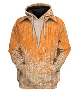 Gearhuman 3D Neil Diamond Yellow Suit Custom Hoodie Apparel GV14087 3D Custom Fleece Hoodies Hoodie S 