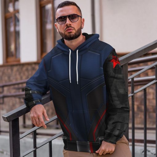 Gearhuman 3D New Winter soldier Custom Tshirt Hoodie Apparel CU111210 3D Apparel