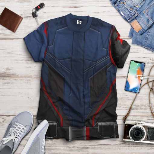 Gearhuman 3D New Winter soldier Custom Tshirt Hoodie Apparel CU111210 3D Apparel