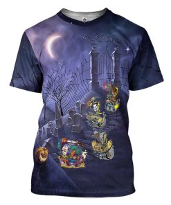 Gearhuman 3D Nightmare Racing Custom Tshirt Apparel GL26085 3D T-shirt T-Shirt S 
