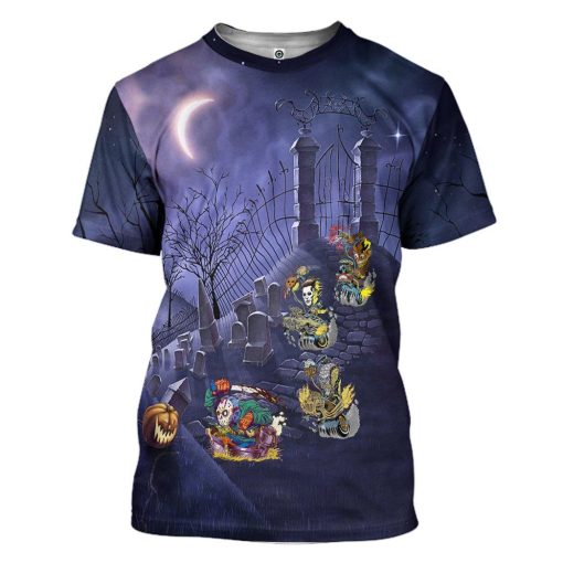 Gearhumans 3D Nightmare Racing Custom Tshirt Apparel 5 Gearhuman 3D Nightmare Racing Custom Tshirt Apparel GL26085 3D T-shirt T-Shirt S