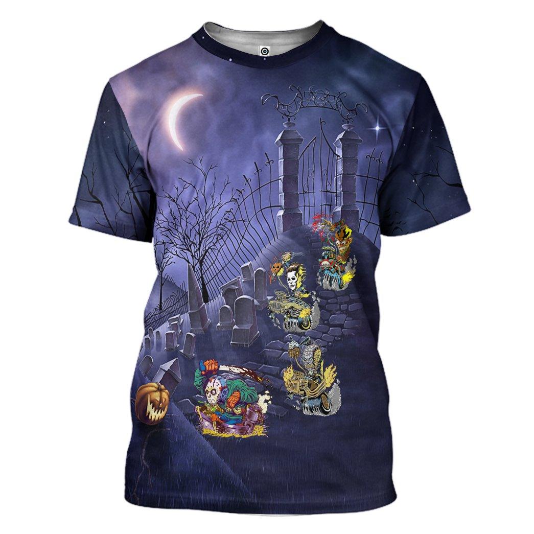 Gearhumans 3D Nightmare Racing Custom Tshirt Apparel 1 Gearhuman 3D Nightmare Racing Custom Tshirt Apparel GL26085 3D T-shirt T-Shirt S