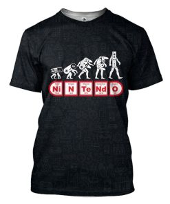 Gearhuman 3D Nintendo and Chemistry Custom Tshirt Apparel GT21092 3D T-shirt T-Shirt S 