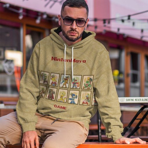 Gearhuman 3D Nintendo Maya Custom Hoodie Apparel GJ22091 3D Apparel